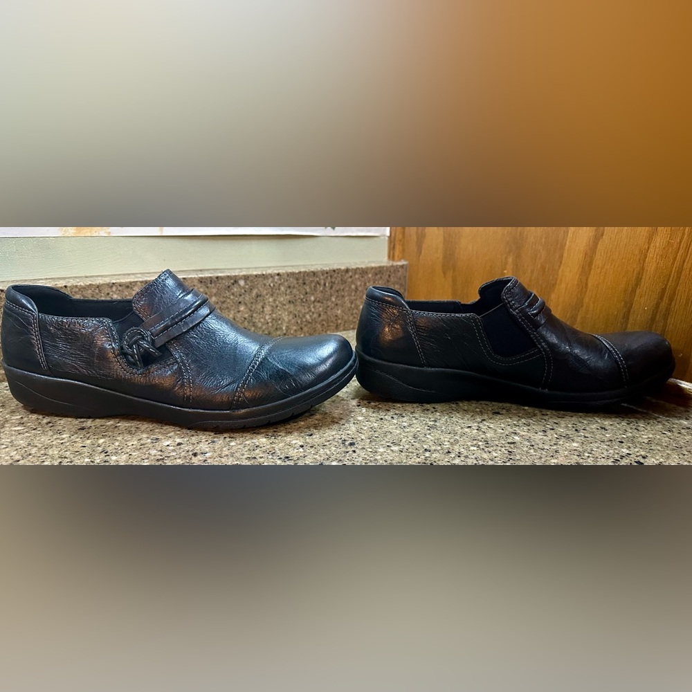 🖤 Clarks Cheyn Madi Women’s Slip-On Flats – Size 8 N Narrow - Picture 4 of 11